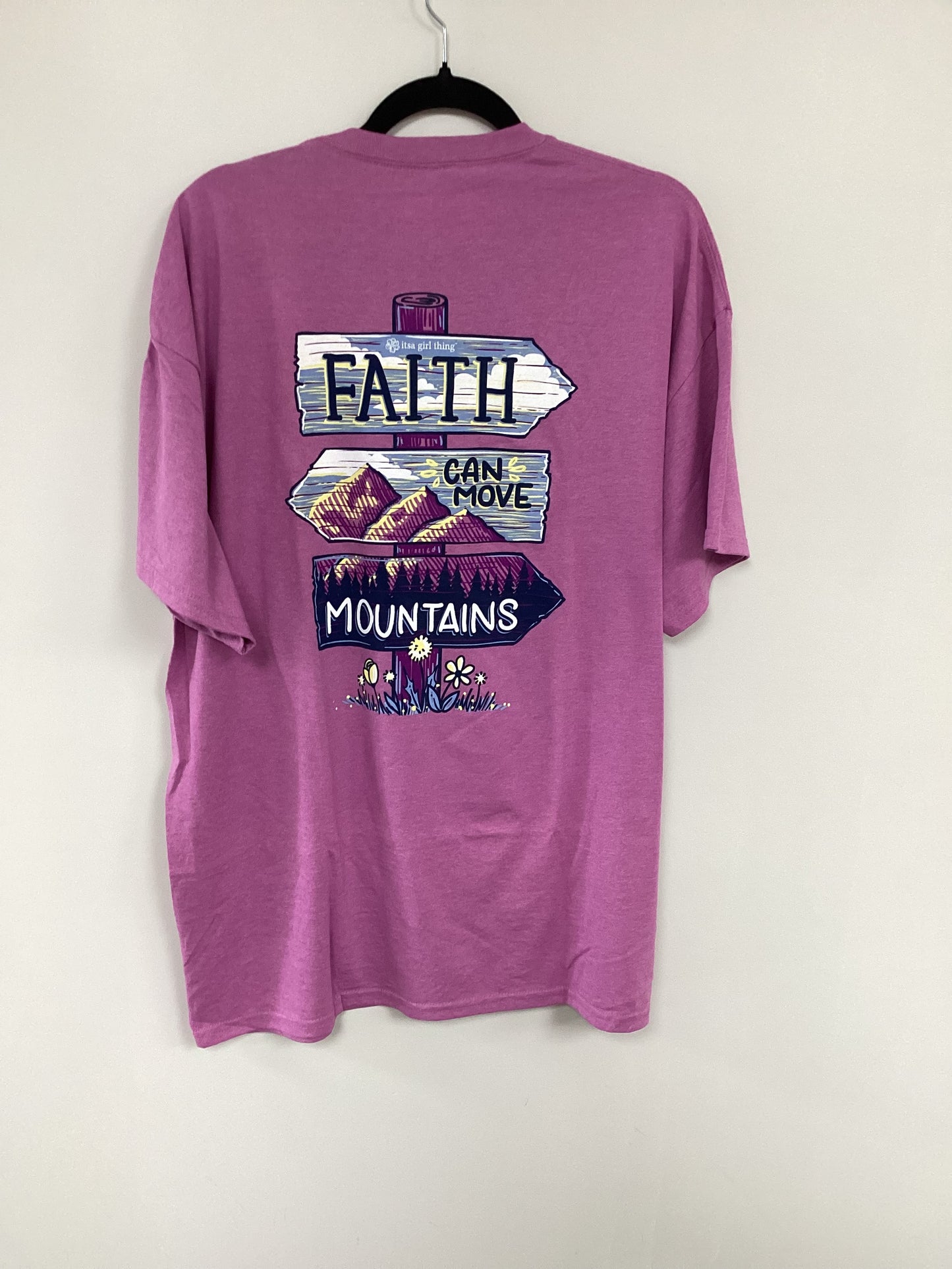 Faith can move mountains