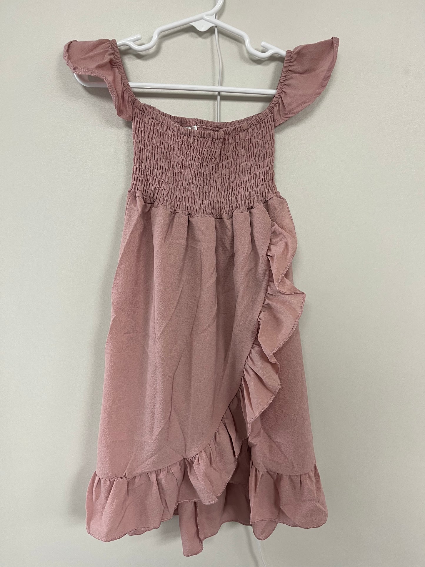 Girls ruffle dress