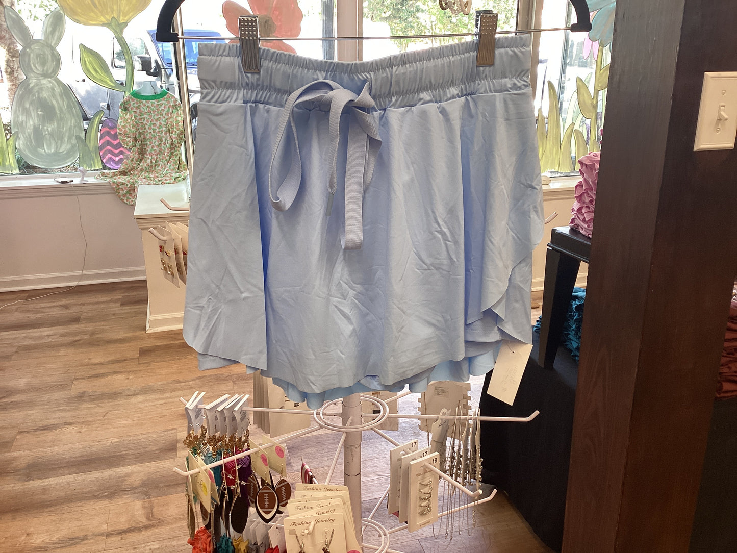 Baby blue skort