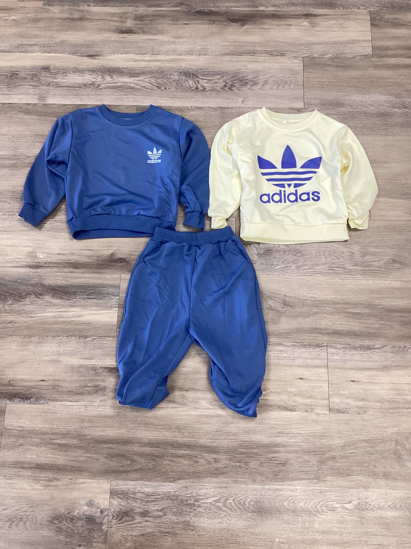 Blue Adidas 3-Piece Set