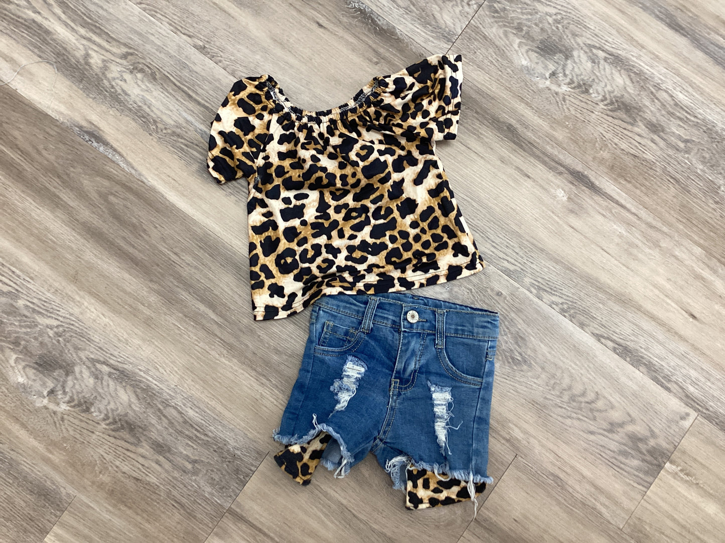 Cheetah print set