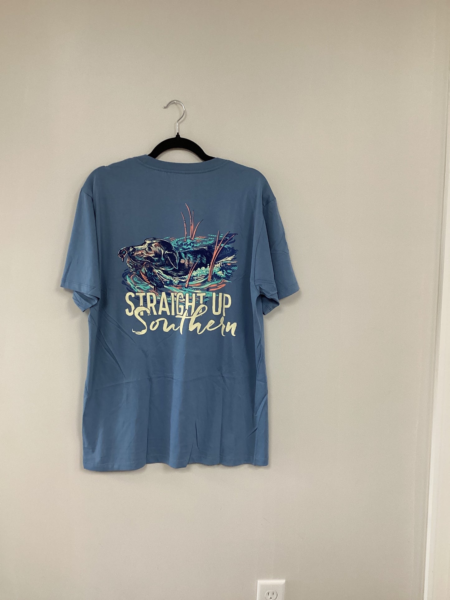 Blue straight up southern with pockets