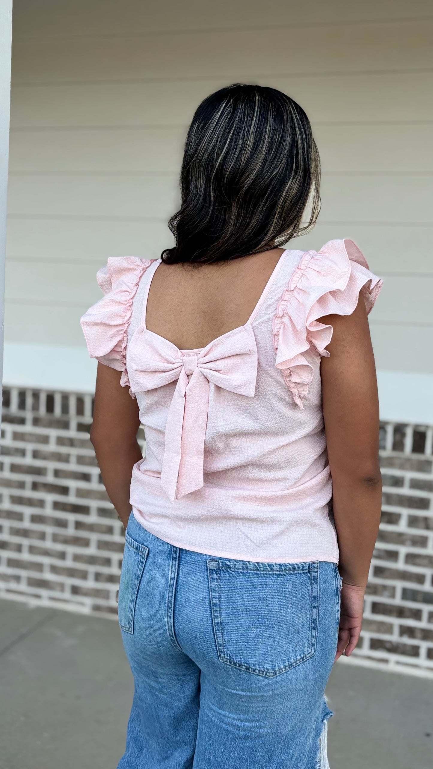 Pink blouse