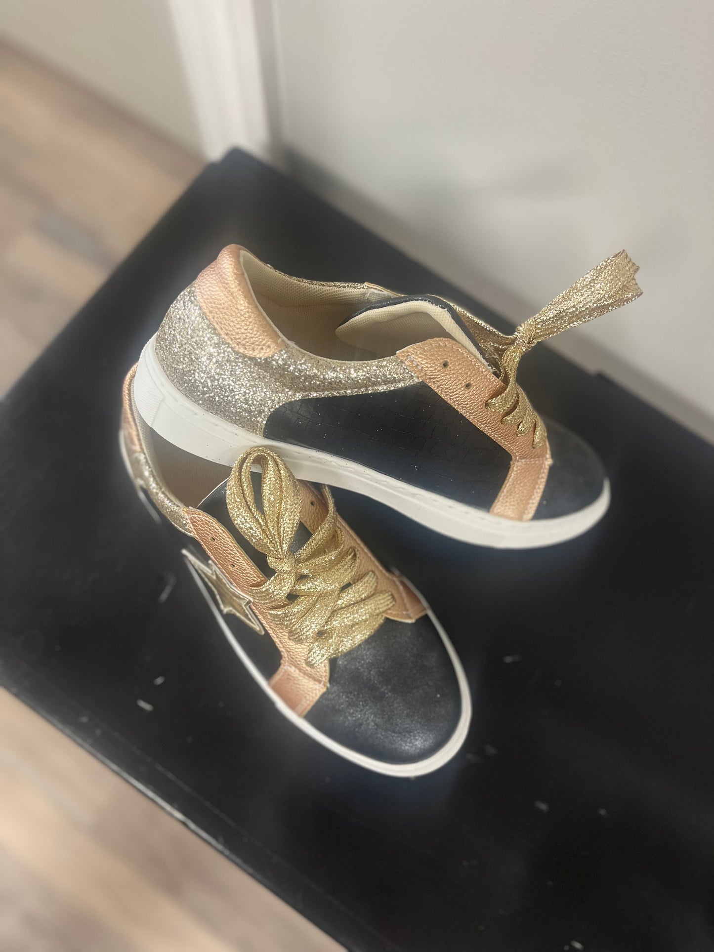 Gold Star Sneakers