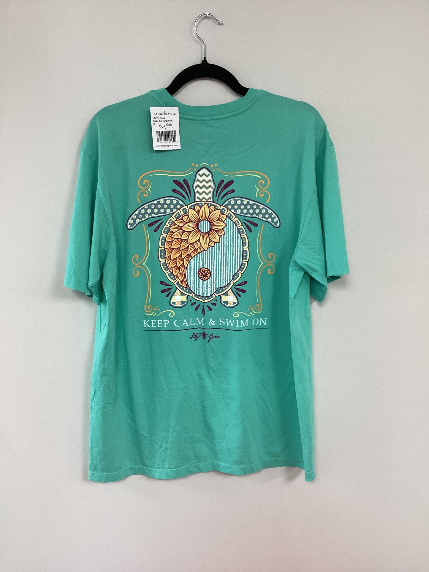 Keep calm and swim on