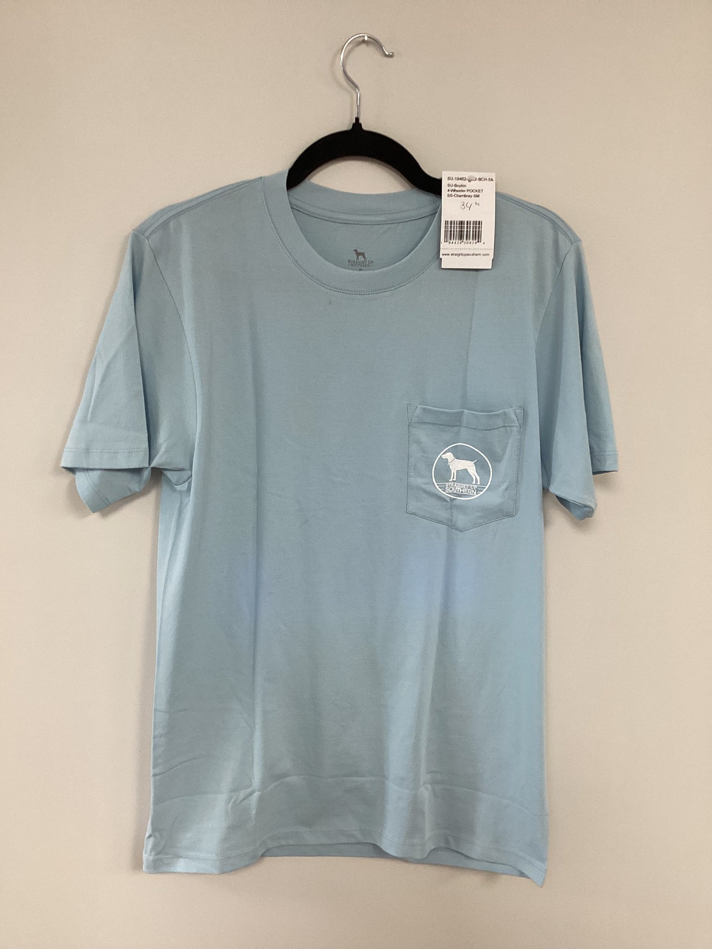 Blue straight up southern with pockets