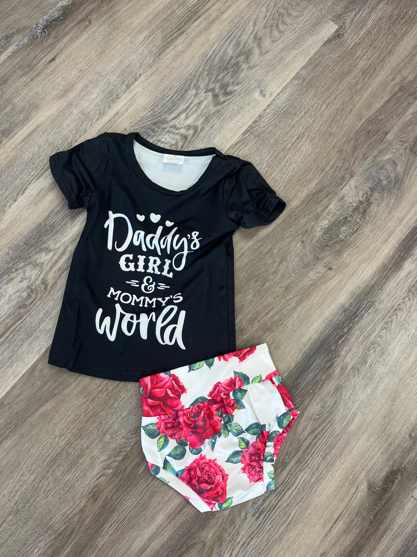 Daddy’s girl and Mommy’s world set