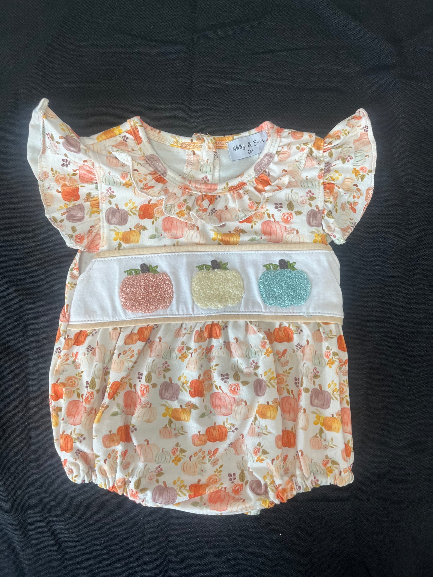 Girls Pumpkin Bubble