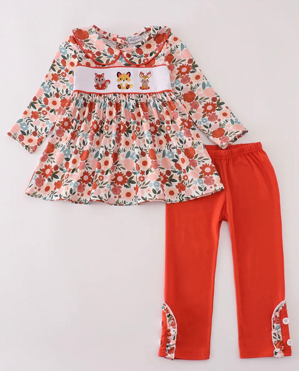 Girls Animal Pant Set