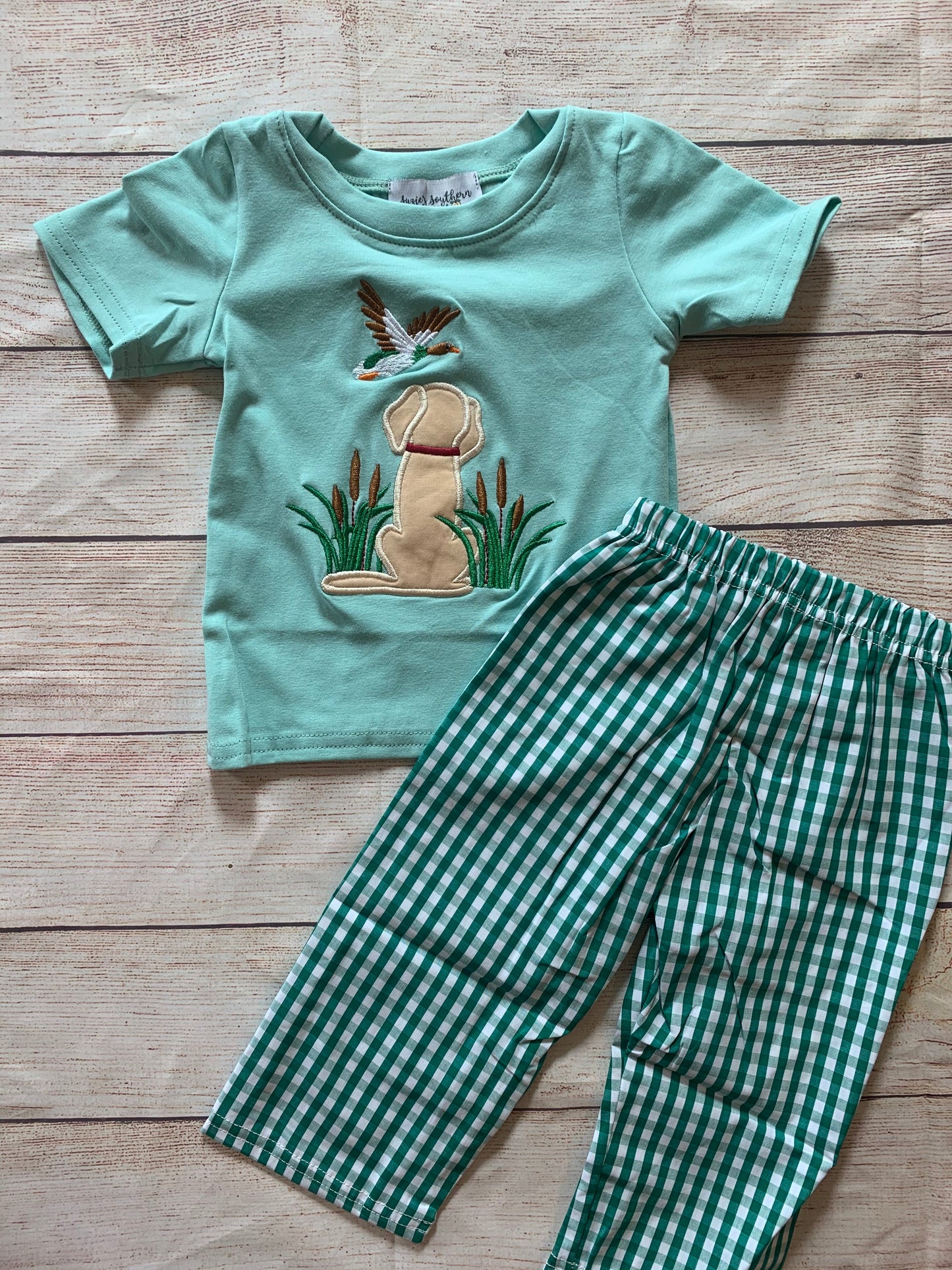 Dog duck pants set
