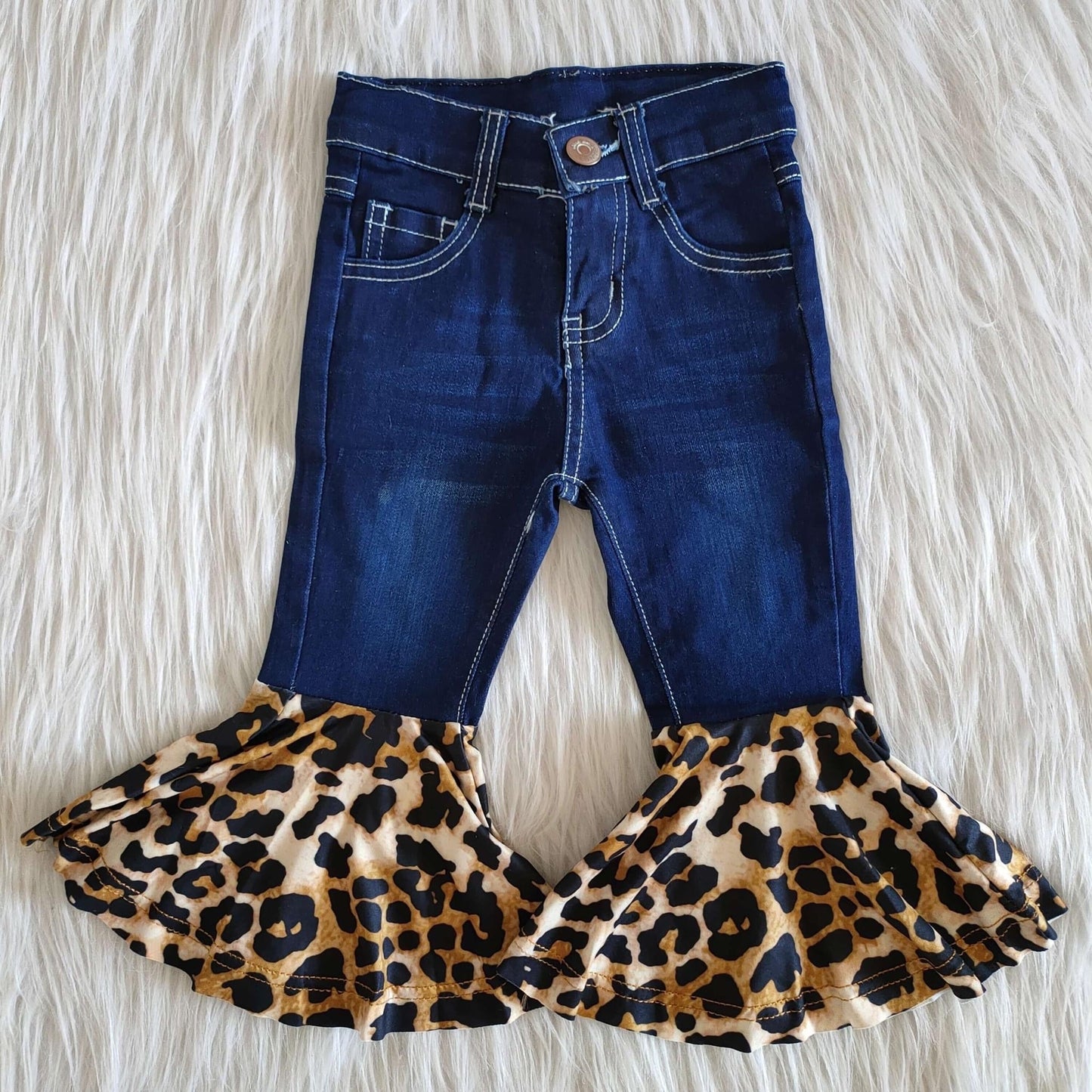 Bell bottom denim