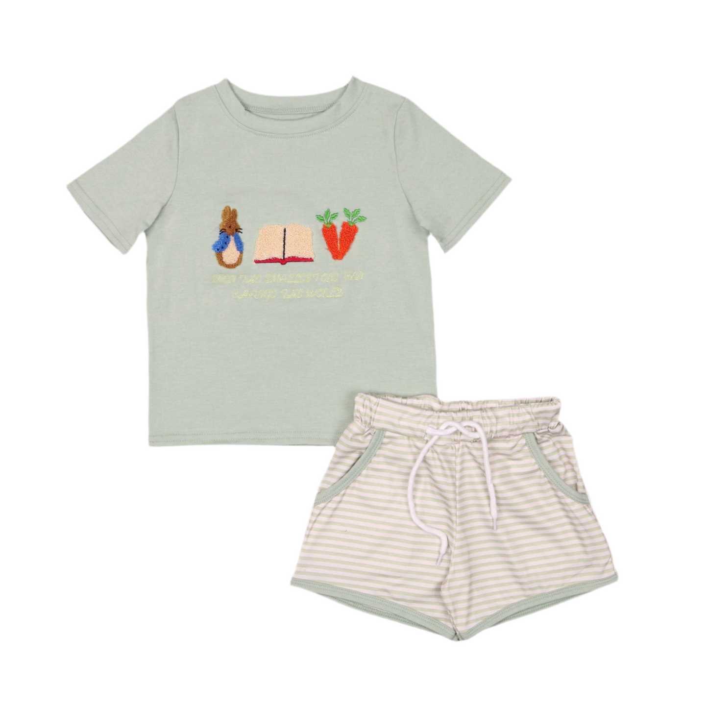 Boy Easter set “Even the smallest one can change the world”