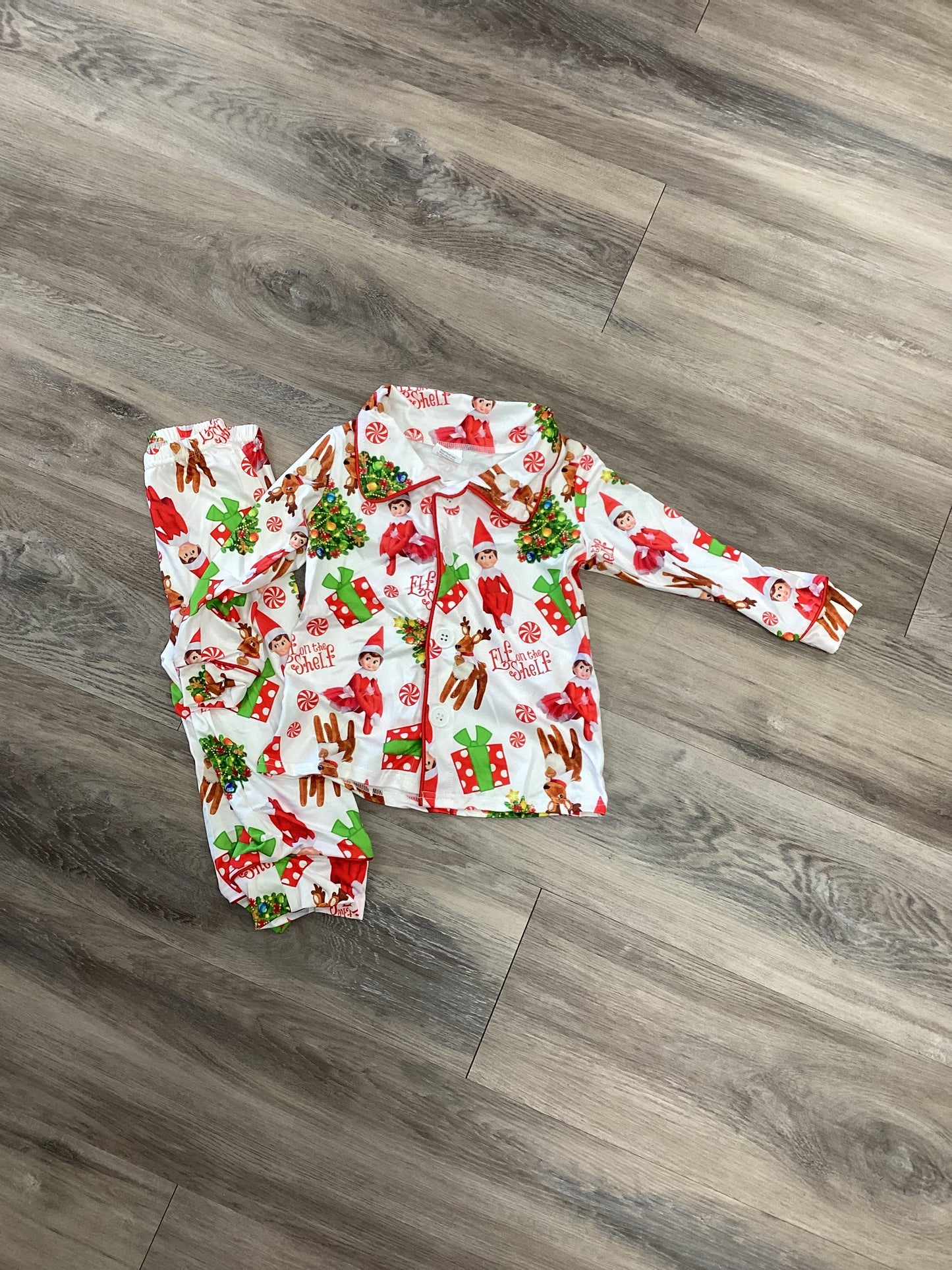 Boys Elf on the Shelf pajamas