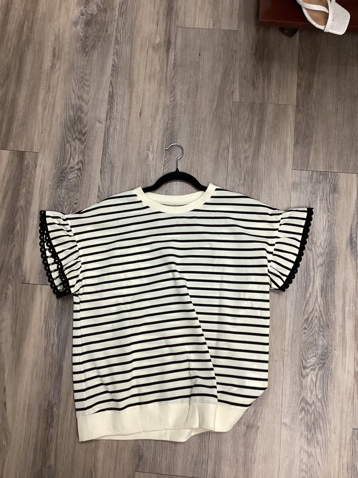 Black Striped Shirt