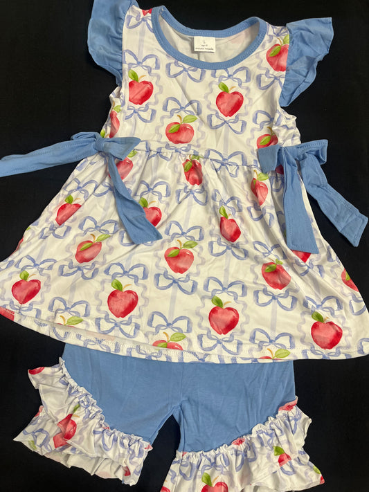 Bow and Apple set