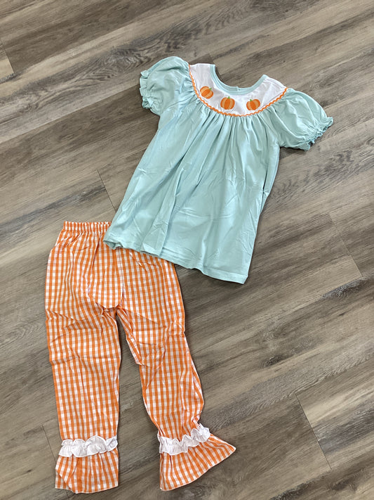 Orange pumpkin set
