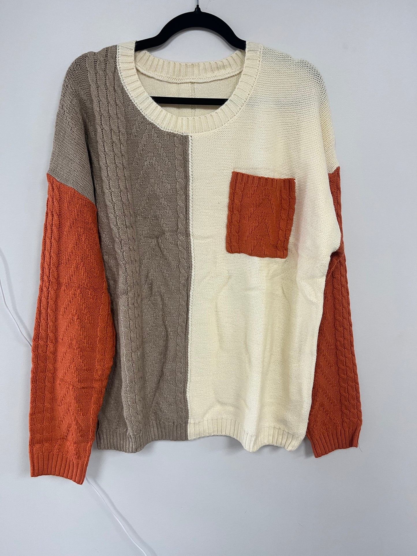 Color Block Sweater