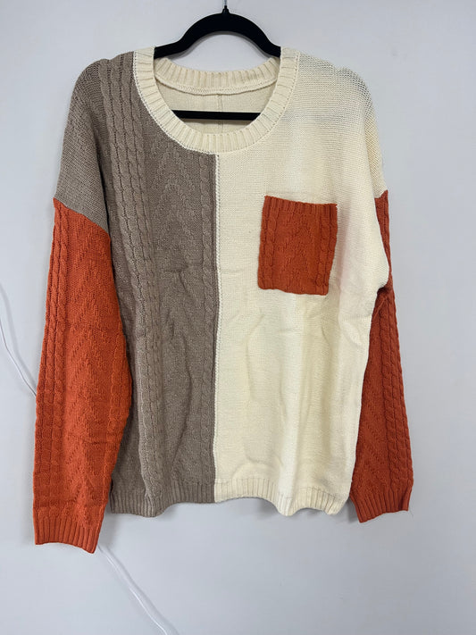 Color Block Sweater