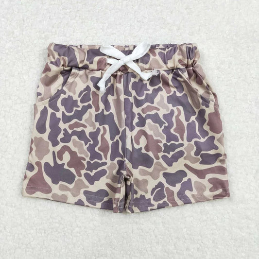 Light camo shorts