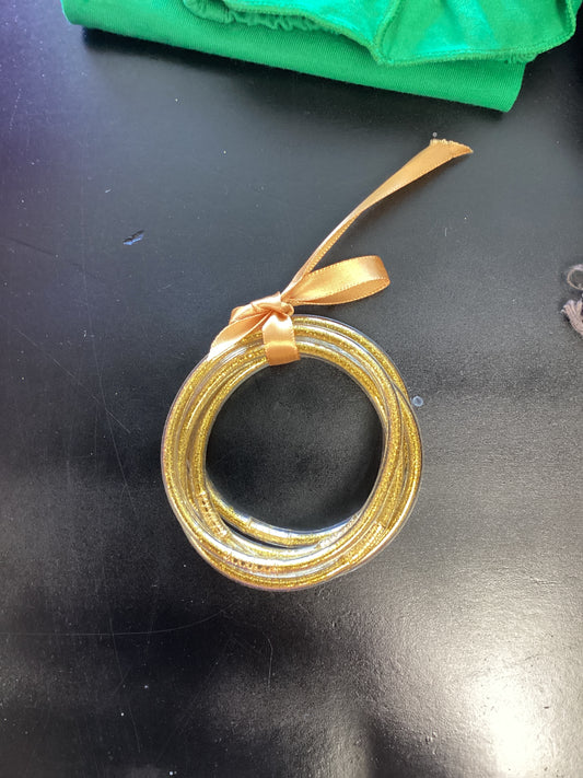 Gold Glitter Bracelets