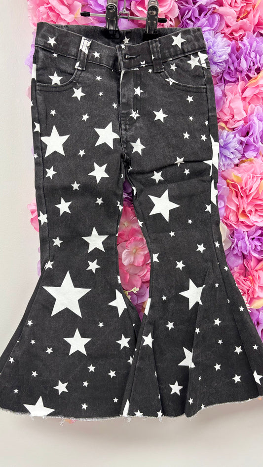Star design denim