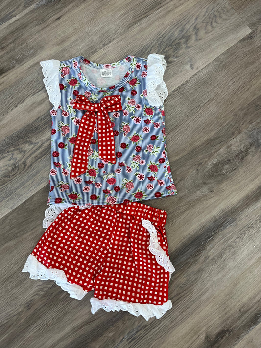 Girls floral set