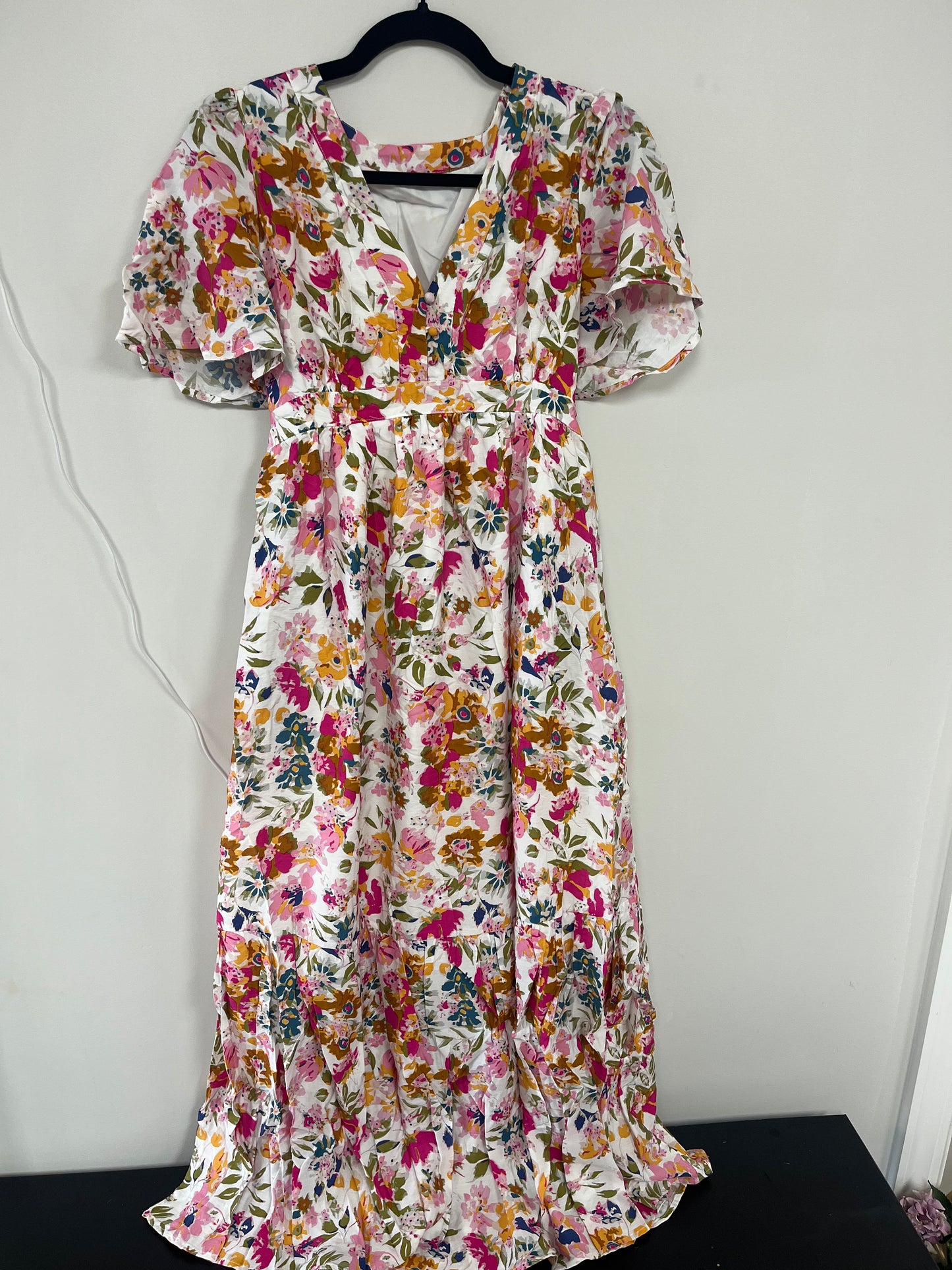 Floral maxi dress