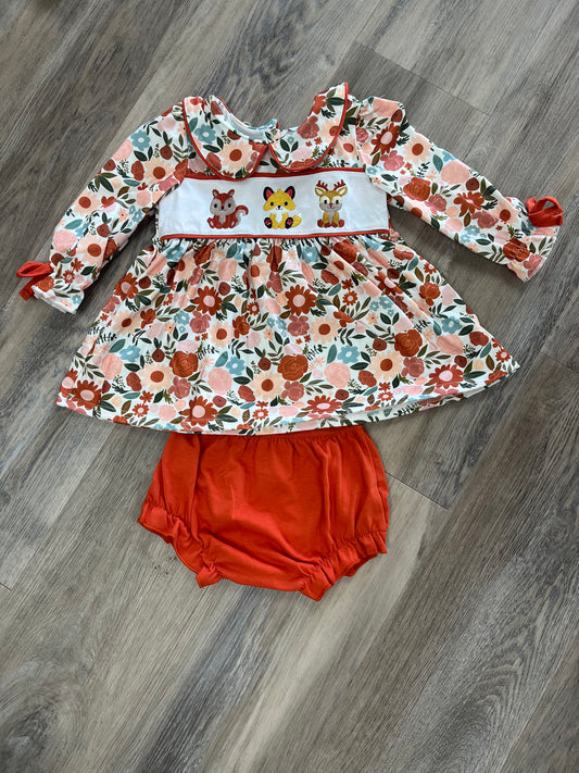 Girls Animal Diaper set