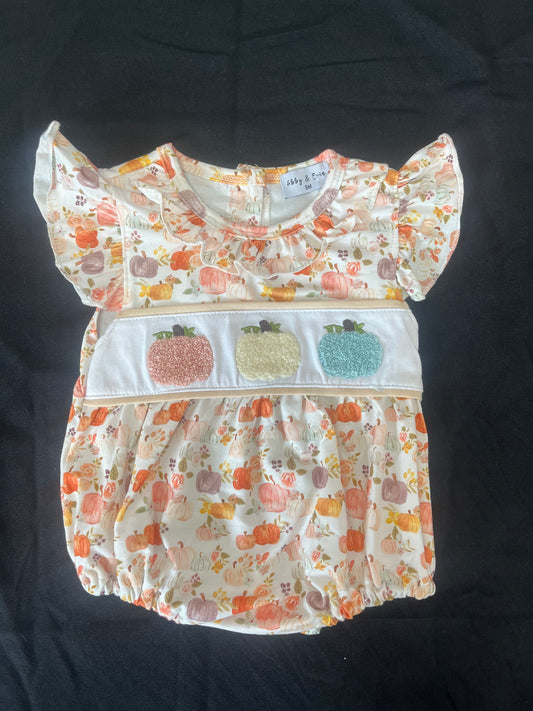 Girls Pumpkin Bubble
