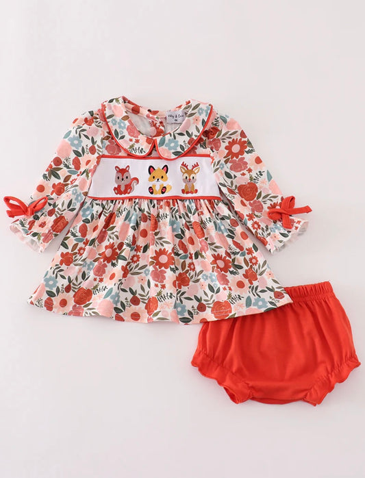 Girls Animal Diaper set