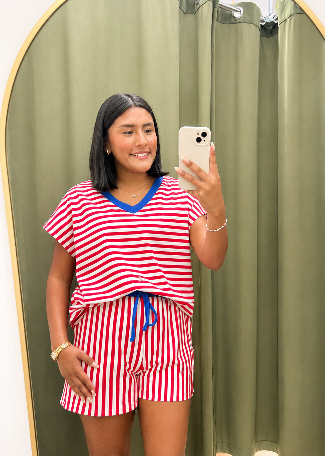 Red white and blue set