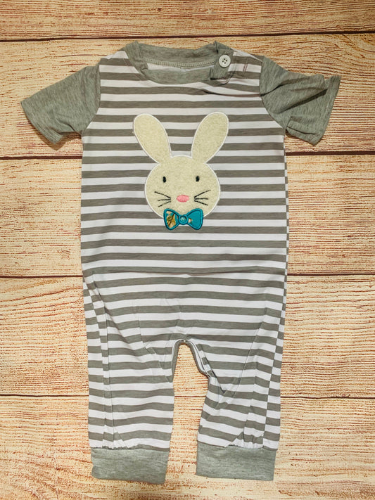 Boy easter Bunny romper