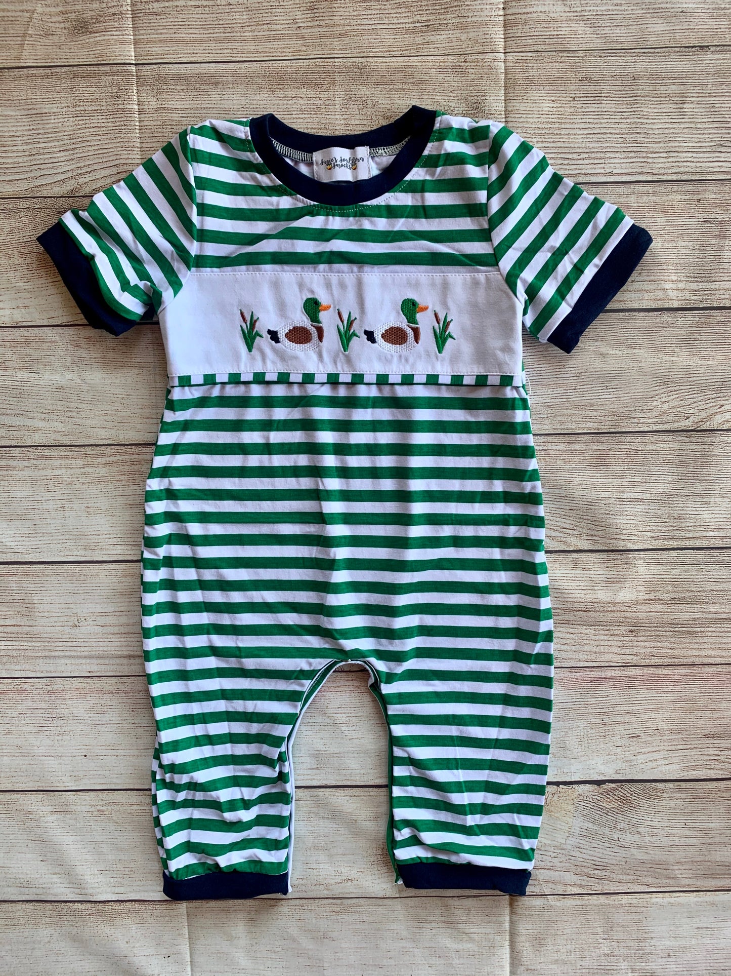 Boy Duck romper