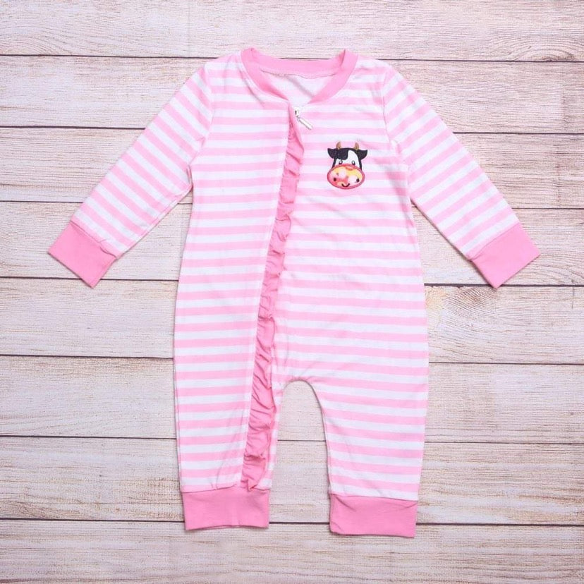 Baby girl cow sleepers